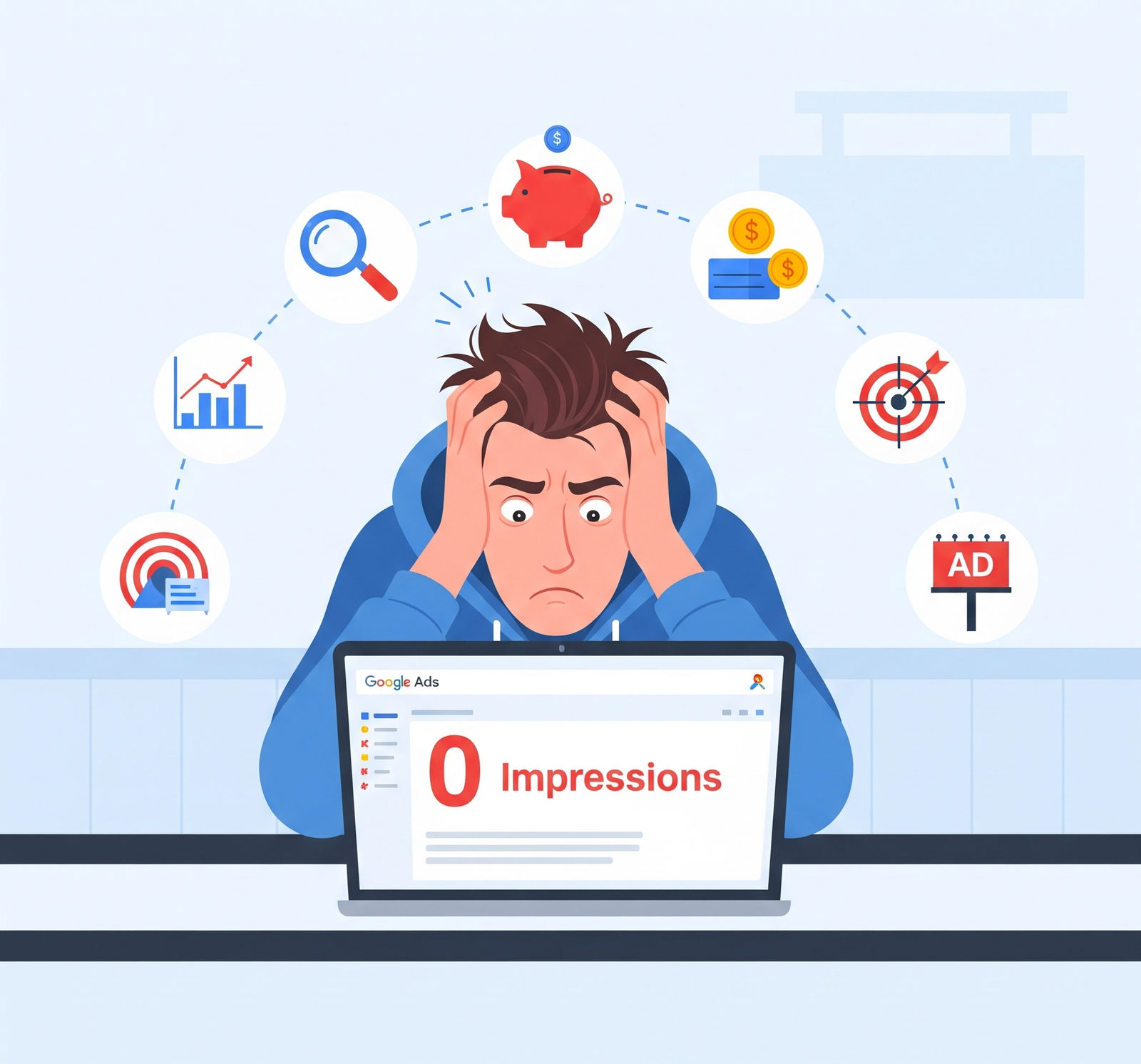 Fix Google Ads not showing issue with step by step solutions